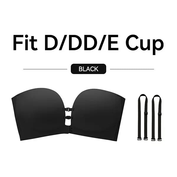 Womens Strapless Front Closure Bra