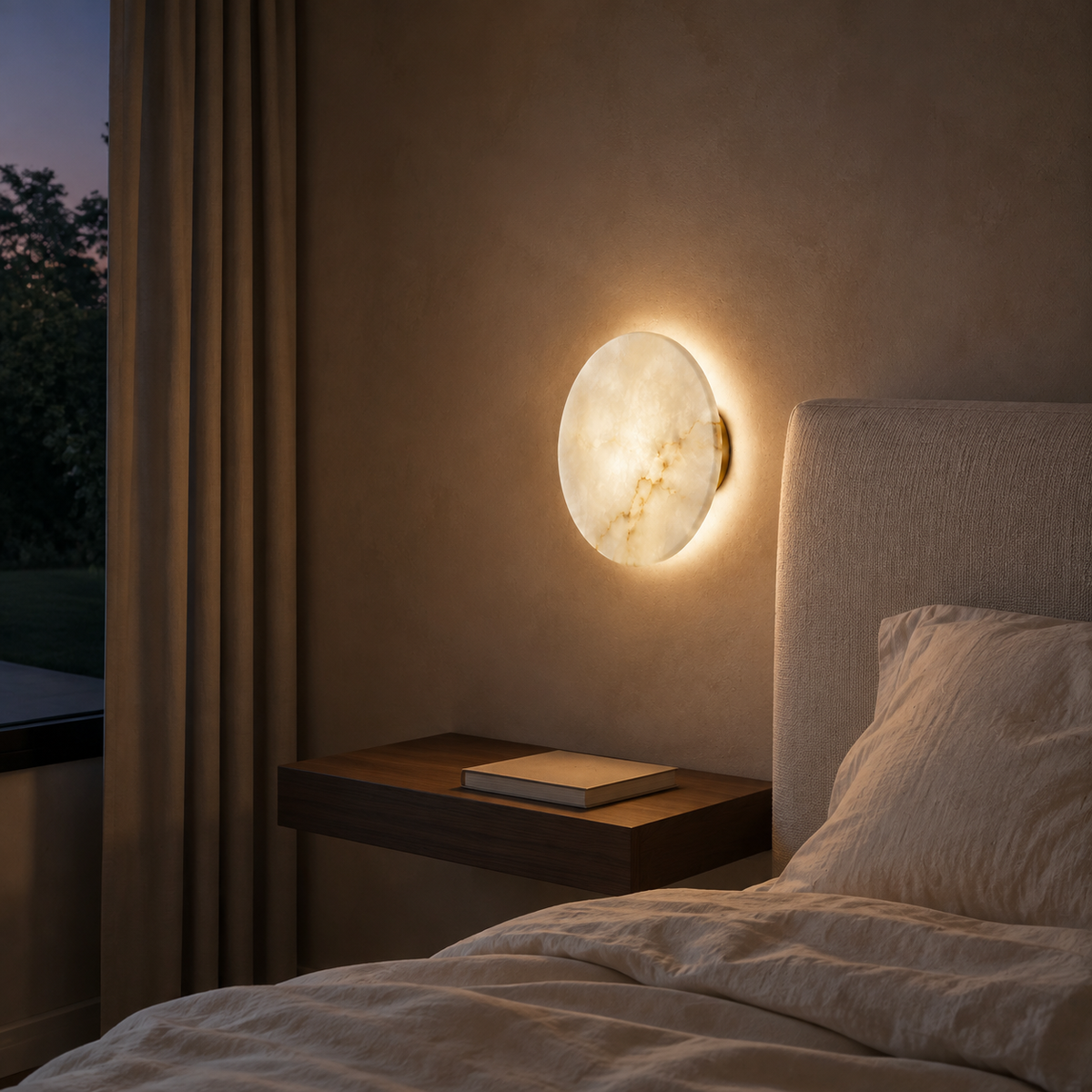 Florivessa® Sela Alabaster Wall Sconce