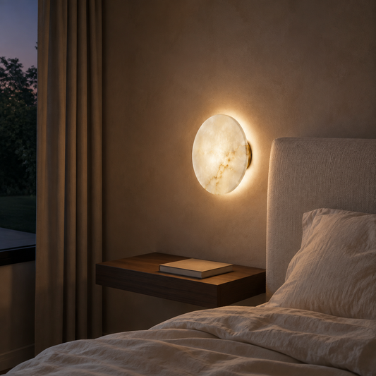 Florivessa® Sela Alabaster Wall Sconce