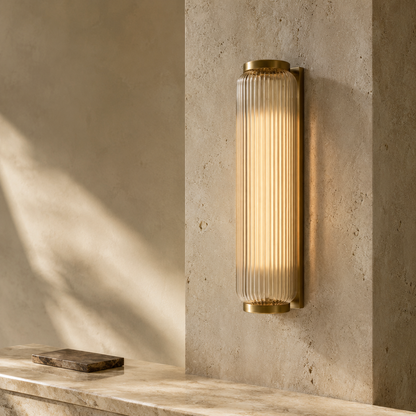 Florivessa® Verra Ribbed Glass Wall Sconce