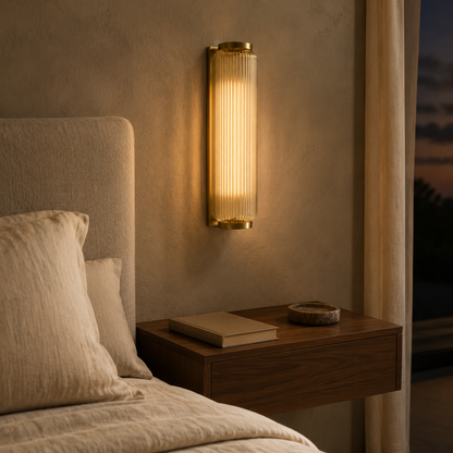 Florivessa® Verra Ribbed Glass Wall Sconce