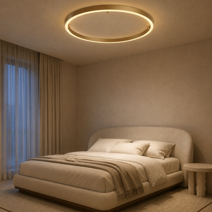 Florivessa® Circa Brass Ring Ceiling Light